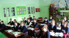 На уроке в 8 классе